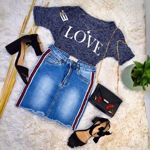 DENIM LOVE SET
